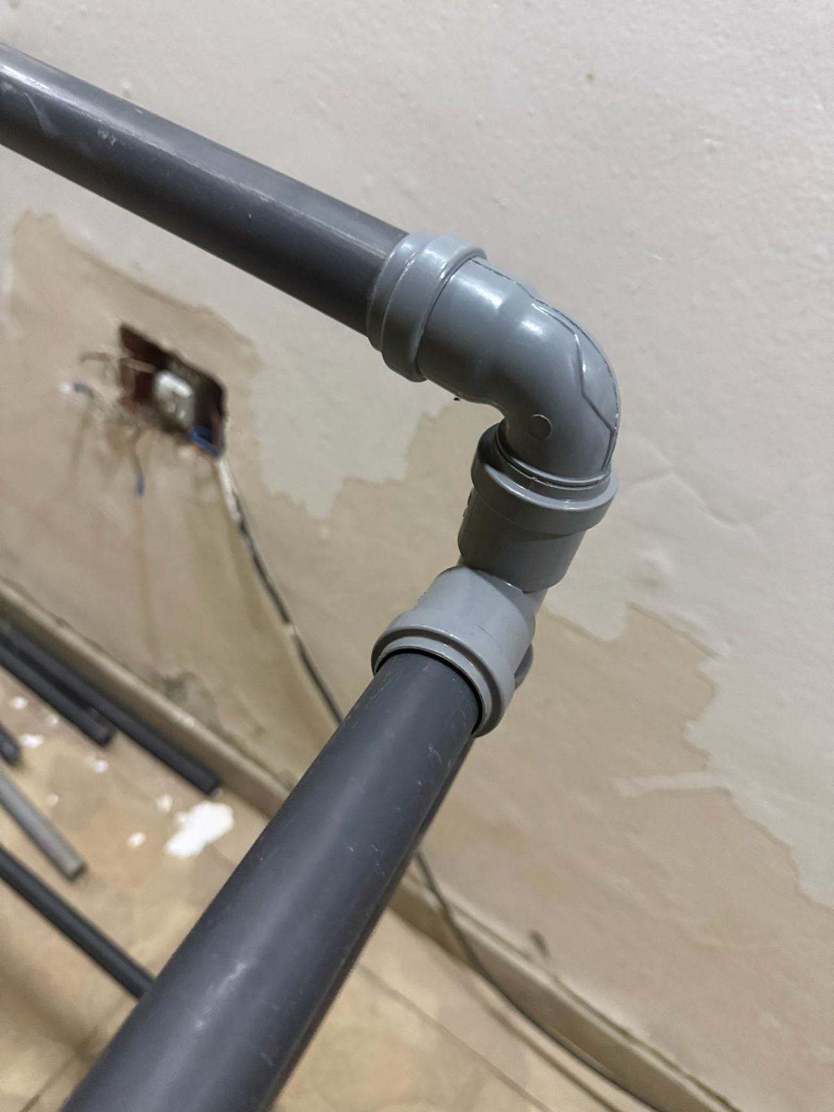 Tubagem PVC de canalização